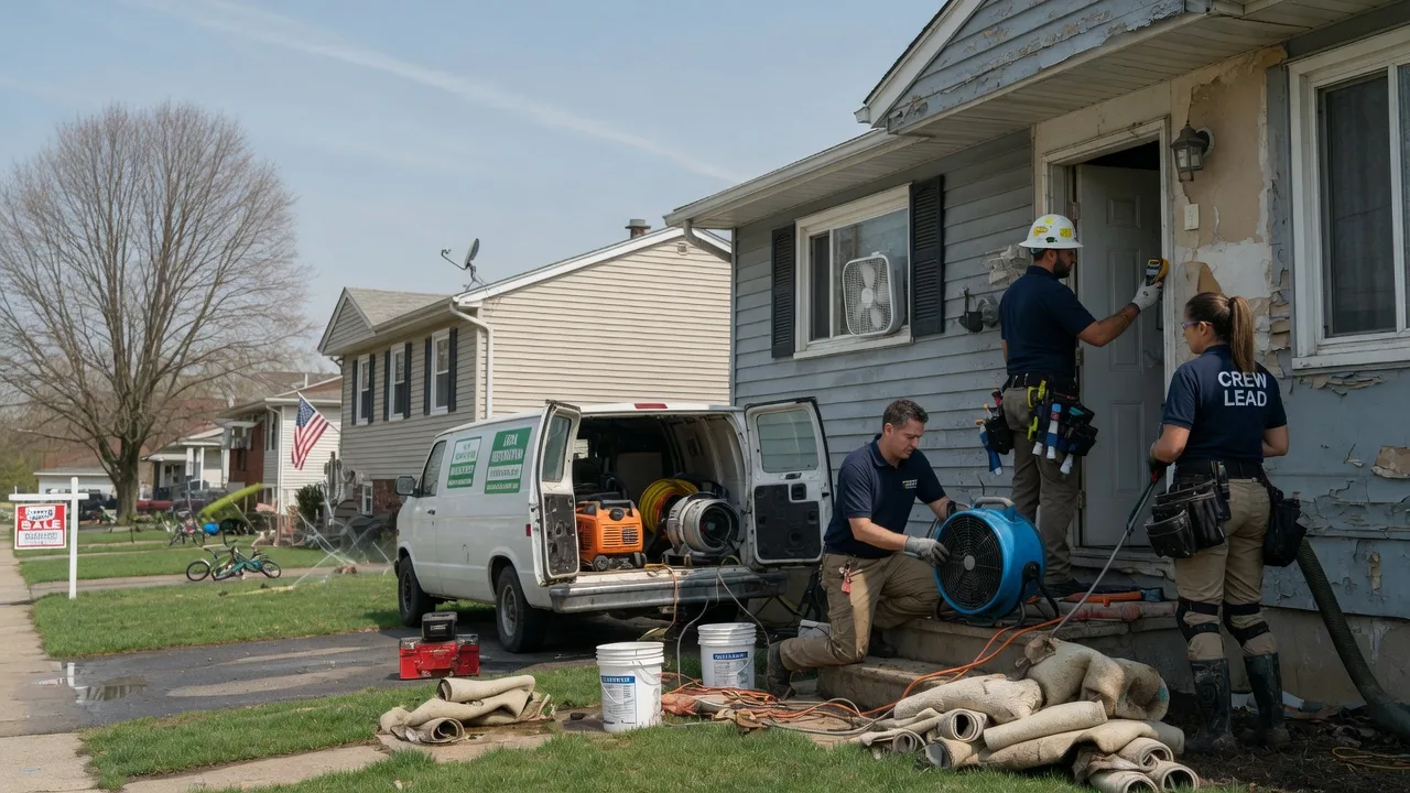 Flood Cleanup in Edinboro, PA near me